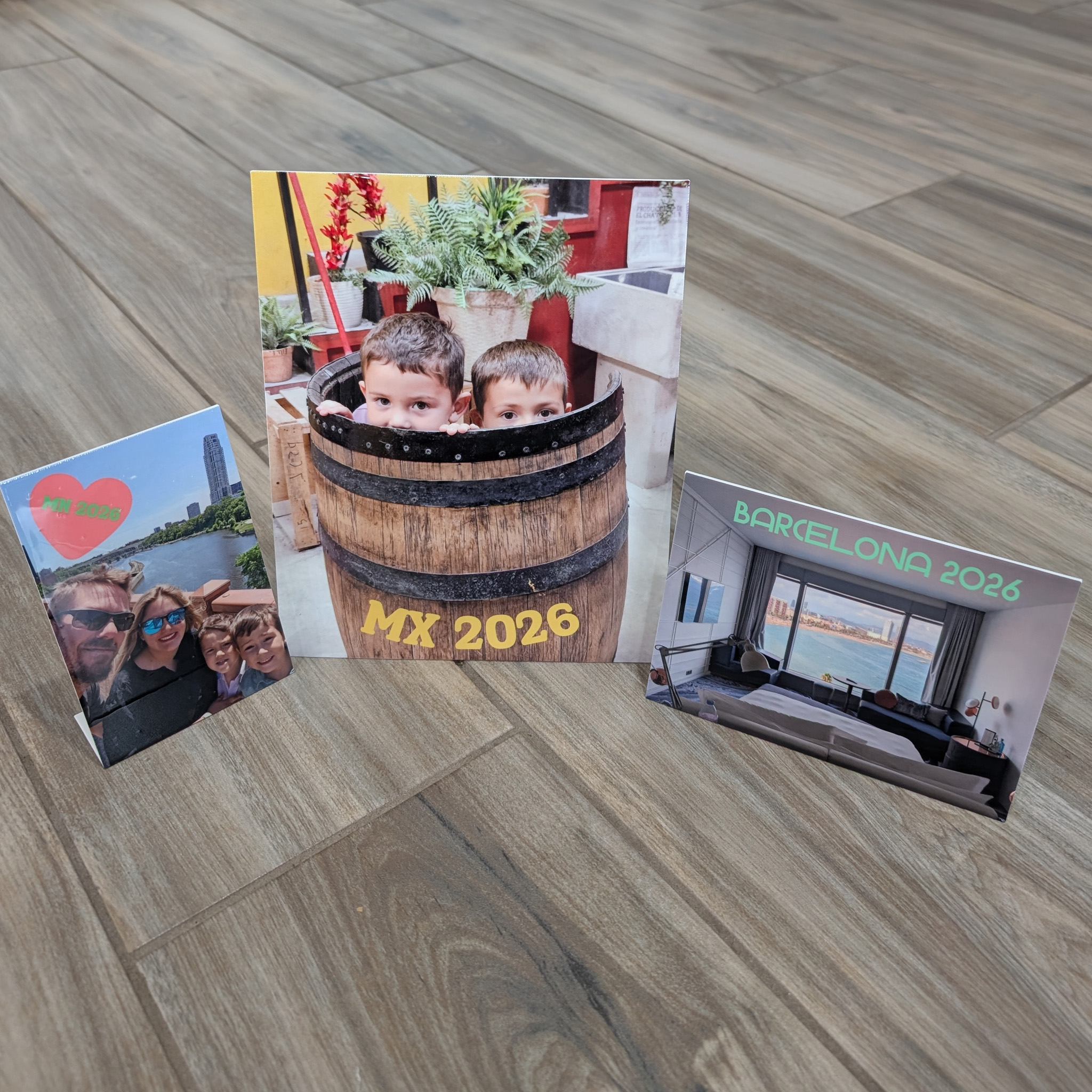 Frameless Tabletop Photo — view 1